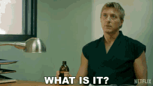 What Is It Johnny Lawrence GIF - What Is It Johnny Lawrence William Zabka GIFs