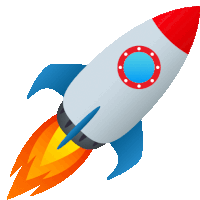 Rocket Travel Sticker - Rocket Travel Joypixels Stickers