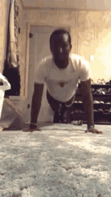 epic fail push up no hands workout ouch