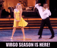 Virgo Season Is Here GIF - Virgo Season Is Here Happy Dance GIFs