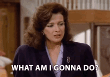What Am I Gonna Do Julia Sugarbaker GIF - What Am I Gonna Do Julia Sugarbaker Dixie Carter GIFs