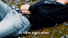 To Have Each Other Presence GIF - To Have Each Other Presence We Did Not Make Sense Song GIFs