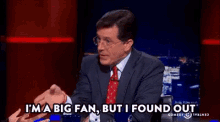 colbert fan found out colbert fan found out