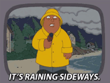 Raining Sideways Weather Forecast GIF - Raining Sideways Weather Forecast Weather Man GIFs