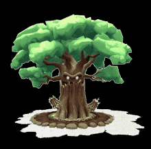 Tree Monster GIF - Tree Monster Oculus GIFs