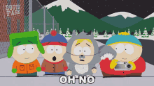 Oh No Eric Cartman GIF - Oh No Eric Cartman Butters Stotch GIFs