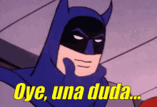 Batman Pensativo Se Acaricia La Barbilla GIF - Una Duda Dudoso Pregunta GIFs