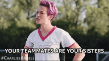 your teammates are your sisters were family sisterhood allies megan rapinoe