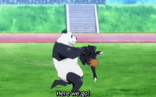 Jujutsukaisen Panda Gif Jujutsukaisen Panda Nobara Discover Share Gifs