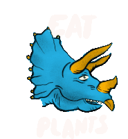 Plants Eat Sticker - Plants Eat Plant Based Diet Stickers