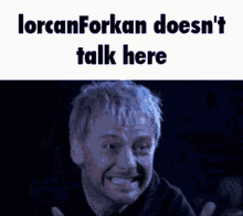 Lorcan Forkan Doesnt Talk Here GIF - Lorcan Forkan Doesnt Talk Here Does Lorcan Forkan Talk Here GIFs