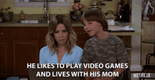 He Likes To Play Video Games And Lives With His Mom Jolie Jenkins GIF - He Likes To Play Video Games And Lives With His Mom Jolie Jenkins Finn Carr GIFs