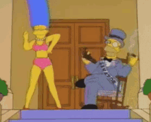 Homer'S Fantasy - The Simpsons GIF - He Simpsons Marge Simpson Senator GIFs