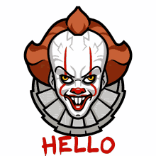 hello hi hey pennywise clown