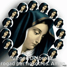 Virgen Dolorosa Rogad Por Nosotros Amen GIF - Virgen Dolorosa Rogad Por Nosotros Amen GIFs