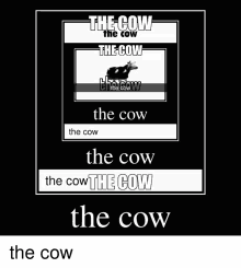 the cow the j the h the g the b the cow the j the h the g the b