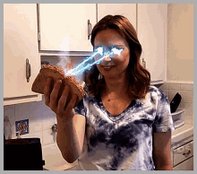 Laser Toast GIF - Laser Toast Burned Toast GIFs