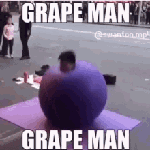 Grape Man GIF - Grape Man GIFs