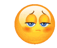 Emoji Sad Sticker - Emoji Sad Emotional Stickers