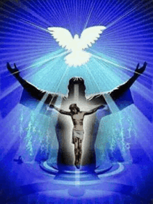 god loves you jesus amen dove