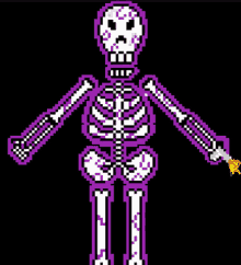 Purpatron Skeleton GIF - Purpatron Skeleton Bones GIFs