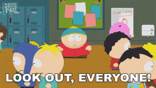 Look Out Everyone Eric Cartman GIF - Look Out Everyone Eric Cartman South Park GIFs