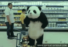 Shopping Rage GIF - Shopping Rage Panda GIFs