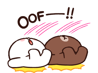 Oof Cony And Brown Sticker - Oof Cony And Brown Cute Stickers