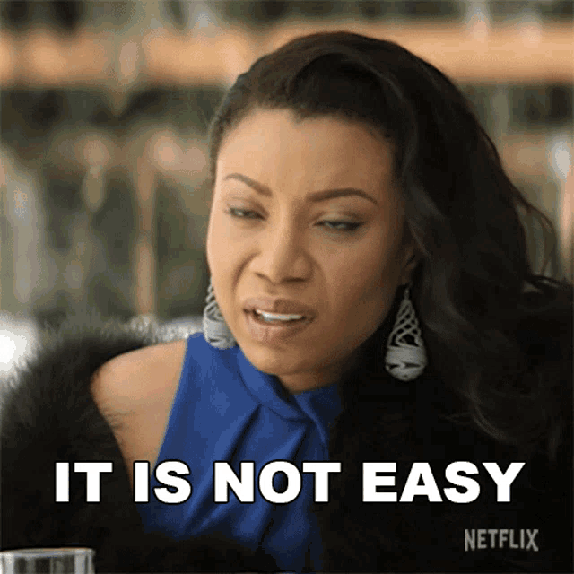 It Is Not Easy Sherry Conrad GIF - It Is Not Easy Sherry Conrad You GIFs