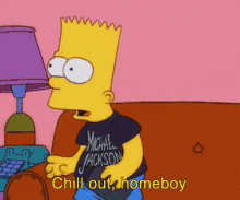 Bad Slang Alert! GIF - The Simpsons Bart Simpson Chill Out GIFs