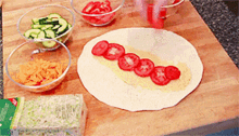 Salad Wrap Food GIF - Salad Wrap Wrap Food GIFs