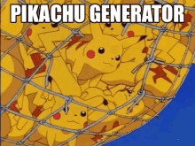 Pikachu Generator GIF - Pikachu Generator Pokemon GIFs