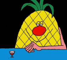 Hey There Waving GIF - Hey There Waving Pineapple GIFs