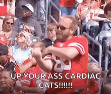 49ers fuck you fu niners up your ass cardiac cats