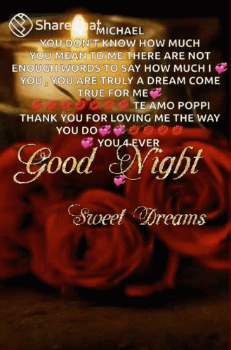 Good Night Sweet Dreams Gif Good Night Sweet Dreams Greeting Discover Share Gifs