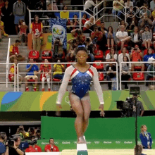 Split Leap Simone Biles GIF - Split Leap Simone Biles Olympics GIFs
