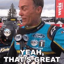 Yeah Thats Great Kevin Harvick GIF - Yeah Thats Great Kevin Harvick Nascar GIFs