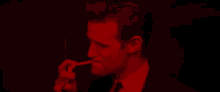 smoke cigarette