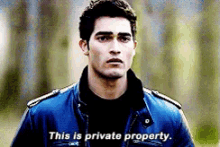 teen wolf this is private property