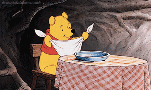 Winnie The Pooh Disney GIF - Winnie The Pooh Disney Ready To Eat - Discover  & Share GIFs