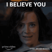 I Believe You Margaret Campbell GIF - I Believe You Margaret Campbell Claire Foy GIFs
