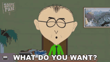 What Do You Want Mr Mackey GIF - What Do You Want Mr Mackey South Park GIFs