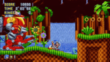 Sonic Mania Green Hill Zone GIF - Sonic Mania Green Hill Zone Sonic The Hedgehog GIFs
