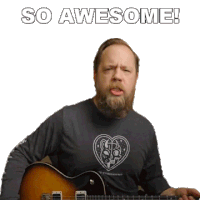 So Awesome Ryan Fluff Bruce Sticker - So Awesome Ryan Fluff Bruce Riffs Beards And Gear Stickers