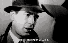 Heres Looking At You Kid Casablanca GIF - Heres Looking At You Kid Casablanca Goodbye My Love GIFs