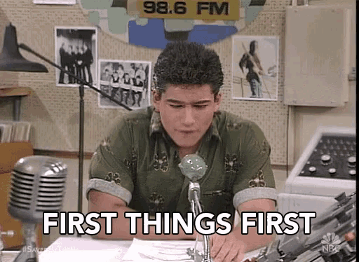 First Things First Serious GIF - First Things First Serious Important GIFs