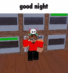 good night gn roblox work at a pizza place esm bot caption