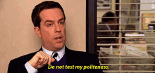 Ed Helms The Office GIF - Ed Helms The Office Polite GIFs