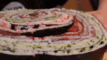 Giant Sushi Japanese Food GIF - Giant Sushi Sushi Japanese Food GIFs