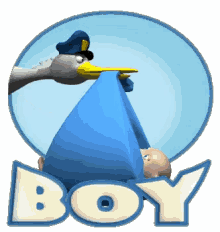 Boy Stork GIF - Boy Stork Its A Boy GIFs